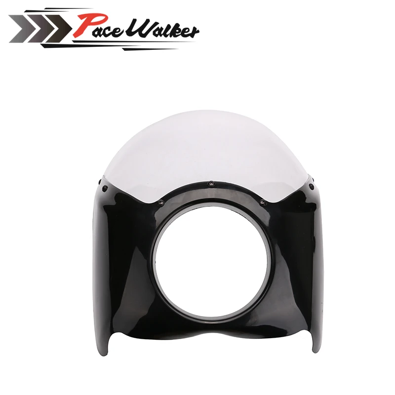 Новое поступление черный Wide Glide мотоцикл фары пластиковые передние обтекатели