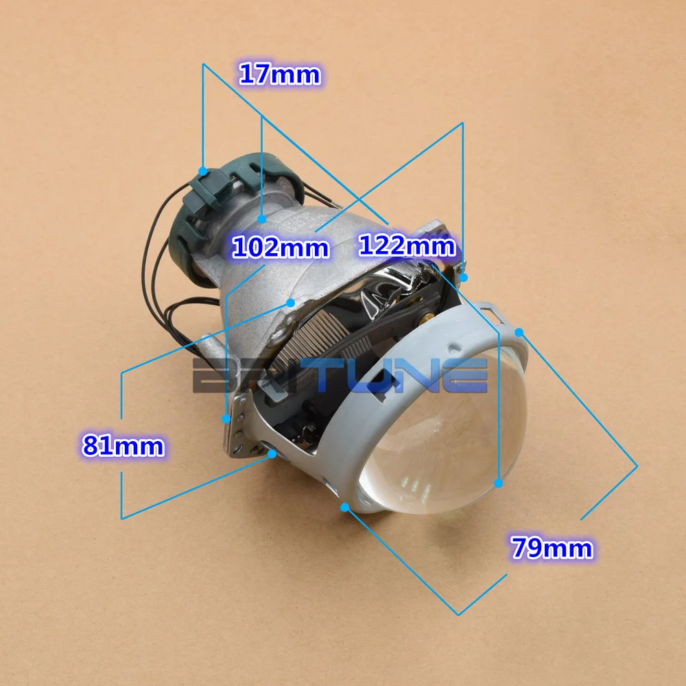 Фары линзы Биксеноновые HID проектор для Hella 5 3R G5 Обновление 3,0 синие линзы аксессуары для модернизации использования D1 D2 D3 D4 ксеноновая лампа