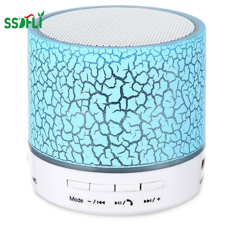 Беспроводной мини динамик ssdfly A9 Bluetooth светодиодный TF USB портативный сабвуфер 3 5 мм