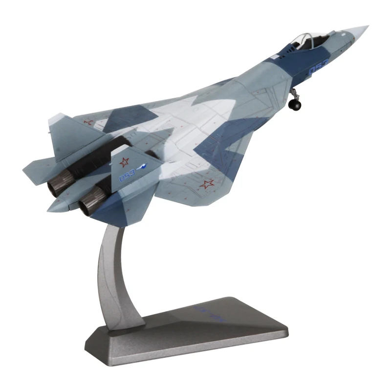 1/72 масштаб Россия T-50 SU-57 боевой литой металлический самолет модель игрушка для мальчика подарок Новая Розничная коробка коллекция