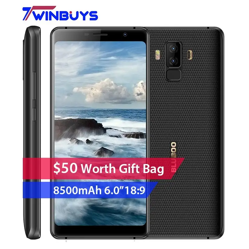 BLUBOO S3 мобильный телефон MTK6750T Octa core NFC 6 0 FHD + 18:9 дисплей 21MP 5MP задняя камера 4G B