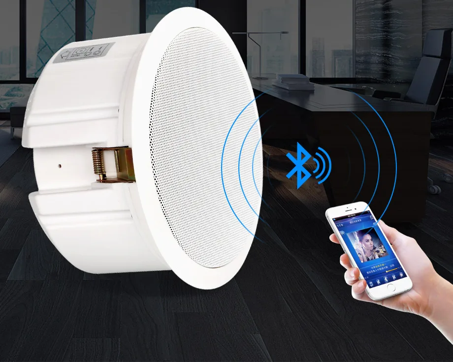 Oupushi Бестселлер Bluetooth потолочный динамик для домашнего кинотеатра фоновая музыка с хорошим качеством