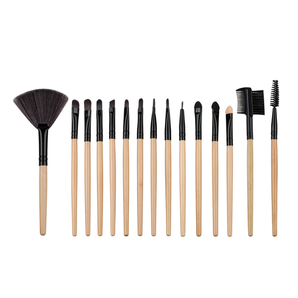 12/24Pcs Professional Makeup Brushes Set Powder Eyeshadow Lip Brush Pinceaux Maquillage Beauty Cosmetic Tools Kit With Bag | Красота и