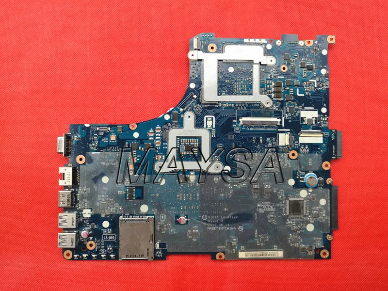 Оригинальная материнская плата QIQY6 LA 8692P Rev 1 0 подходит для ноутбука Lenovo Y500 GT 650M 2 Гб