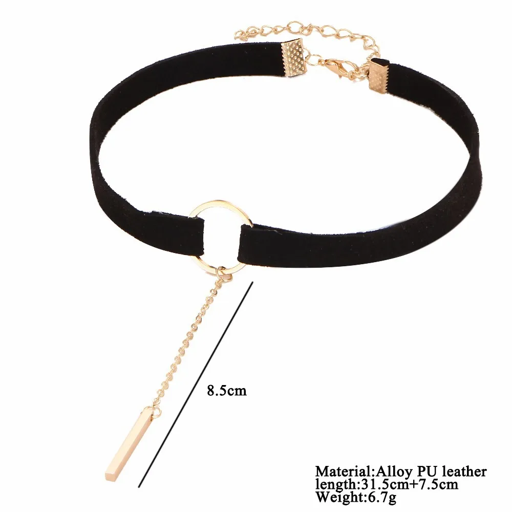 Pomlee Boho винтажная подвеска на ожерелье для женщин подарок свадьбу черный