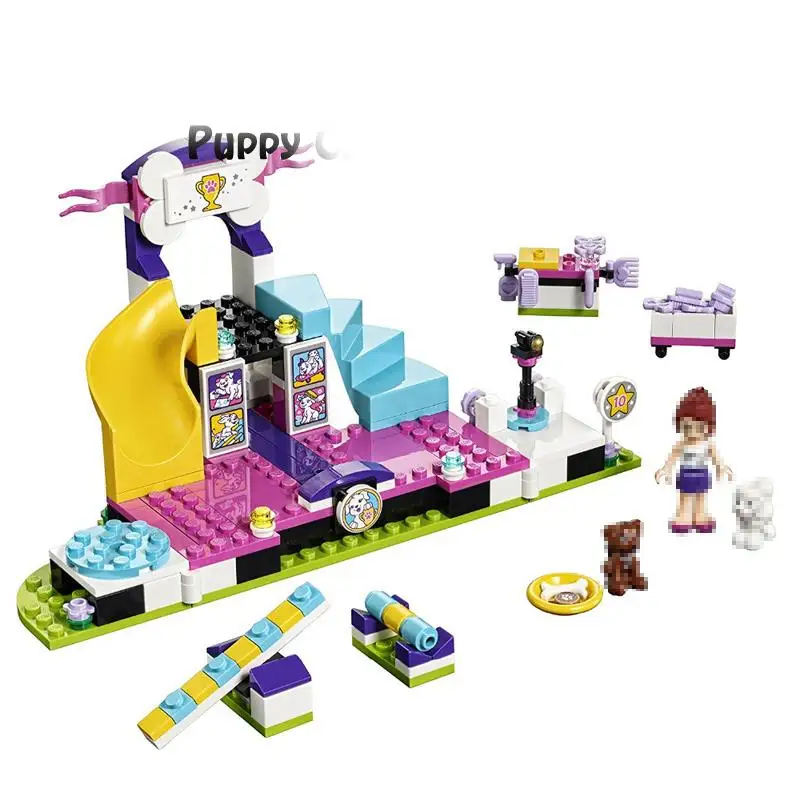 Совместимо с lego 41300 модели строительные игрушки 10607 202 шт друзья щенок Чемпионат