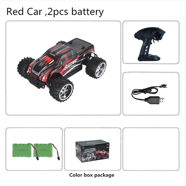 9504 2B Color Box Автомобиль с радиоуправлением с дистанционным управлением 1:16 RC автомобиль регулируемая скорость внедорожников Дрифт дистанционное управление игрушки для детей - Цвет: 9504 2B Color Box