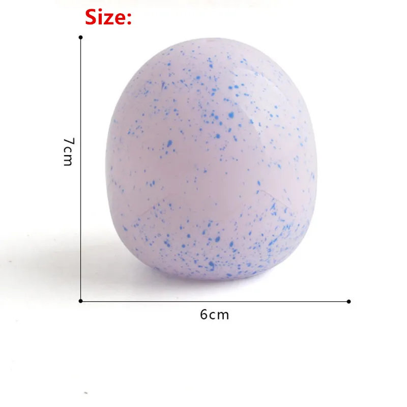 1 pcs egg Сюрприз Животные Magic Сюрприз Яйцо сюрприз веселый, для животных яйца Детские игрушки Животные игрушки Цвет в случайном порядке - Цвет: 1 pcs egg