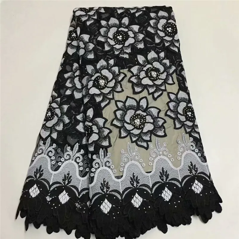 Wholesale Price red embroidered lace african cord Lace High quality french mesh fabric with Stone for party A1388-1 | Дом и сад
