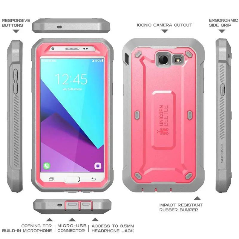 SUP чехол для samsung Galaxy J7 чехол UB Pro полный корпус прочная кобура крышка со встроенной защитной пленкой, не подходит для J7