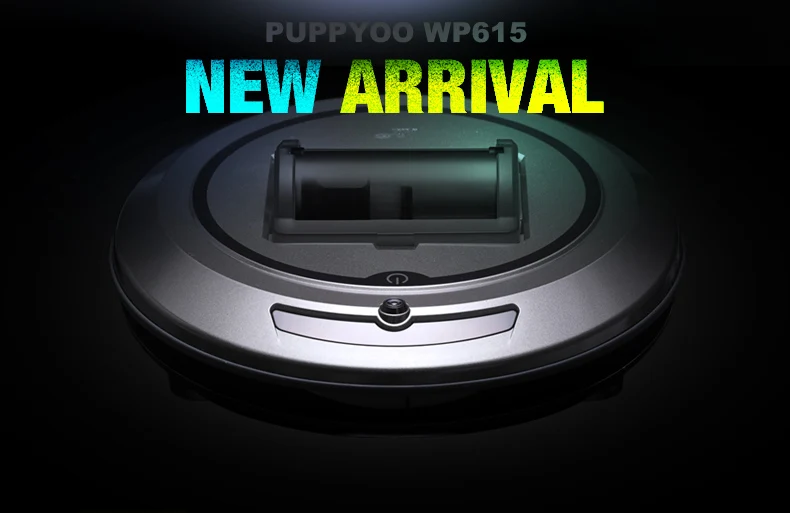 PUPPYOO робот-пылесос интеллектуальный многофункциональный коллектор самозаряжающийся и высокая мощность всасывания боковые щетки WP615