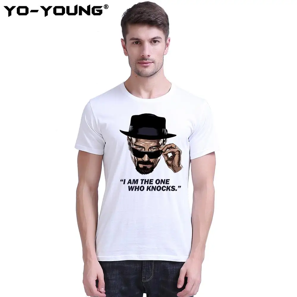 Футболка Yo Young Men Breaking Bad футболка с коротким рукавом и цифровой печатью для