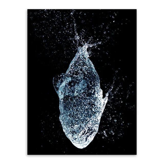 

Gohipang Nordic Canvas Painting Mountain River Decor Poster Wall Art Canvas Poster Print Oil Painting Living Room Home Decor