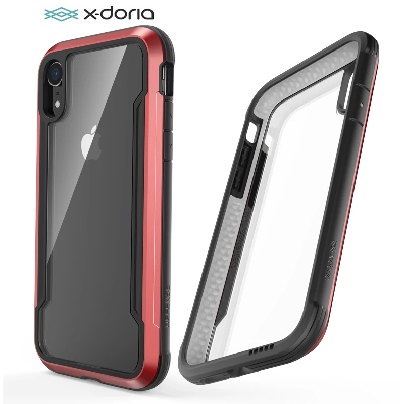 Х-Дориа обороны DropShield чехол для iPhone XR XS Max крышка военная Униформа класс падение