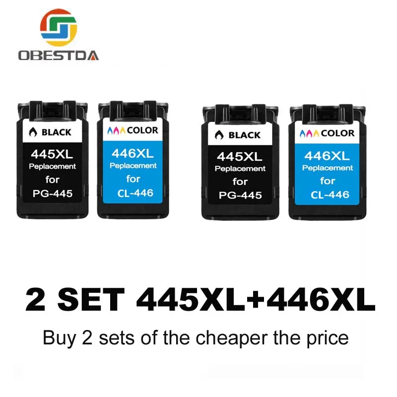 PG445 CL446 картридж для Canon PG 445 CL 446 картридж для Canon Pixma MG2540 MX494 MG2440 MG2940 MG2942 MG2924 MX492 принтер