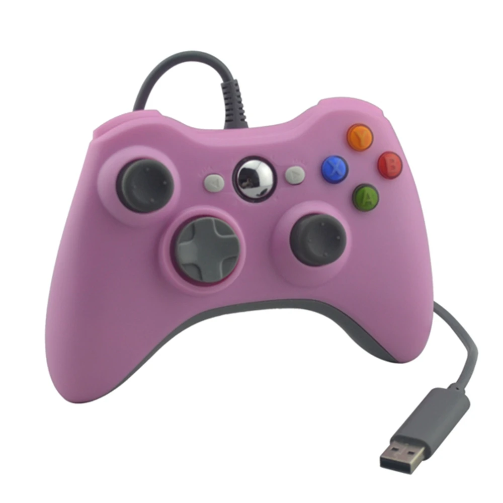100 шт./партия проводные USB игровые Джойстики для Microsoft Xbox 360|joystick controller for ps3|joystick