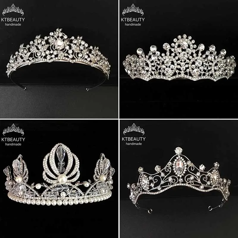 20 видов конструкций свадебные Криста корона диадемы стразами Для женщин Royal