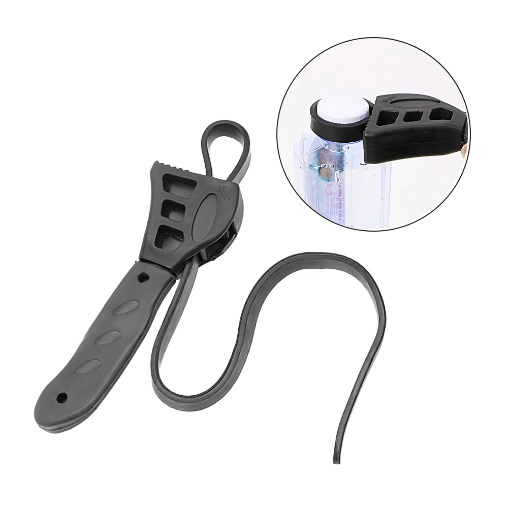 

DIYWORK Rubber Strap Adjustable Wrench For Any Shape Opener Tool Car Repair Tool 500mm Spanner Multi-function Universal Wrench