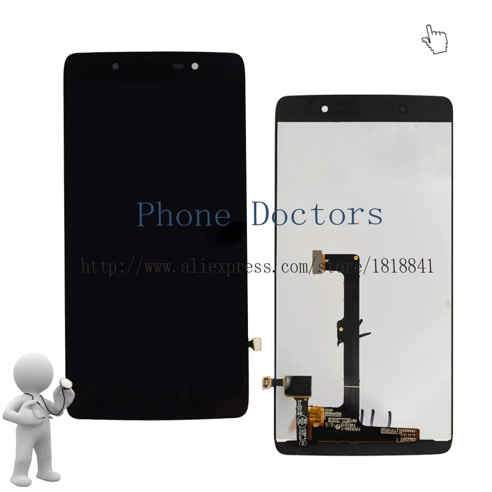 Для Alcatel One Touch Idol 4 LTE 6055 Полный ЖК дисплей + кодирующий преобразователь сенсорного