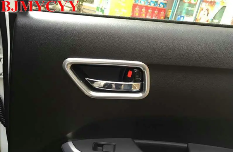 BJMYCYY автомобильный Стайлинг StainlessSteel Автомобильная внутренняя дверная ручка
