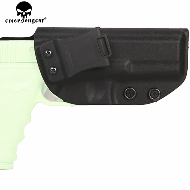 Emersongear внутренний пояс Скрытая кобура Kydex на заказ для Glock 43 Gen 1 5 переноска