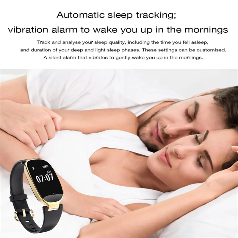 Водонепроницаемые женские умные часы с Bluetooth Модный женский фитнес-трекер