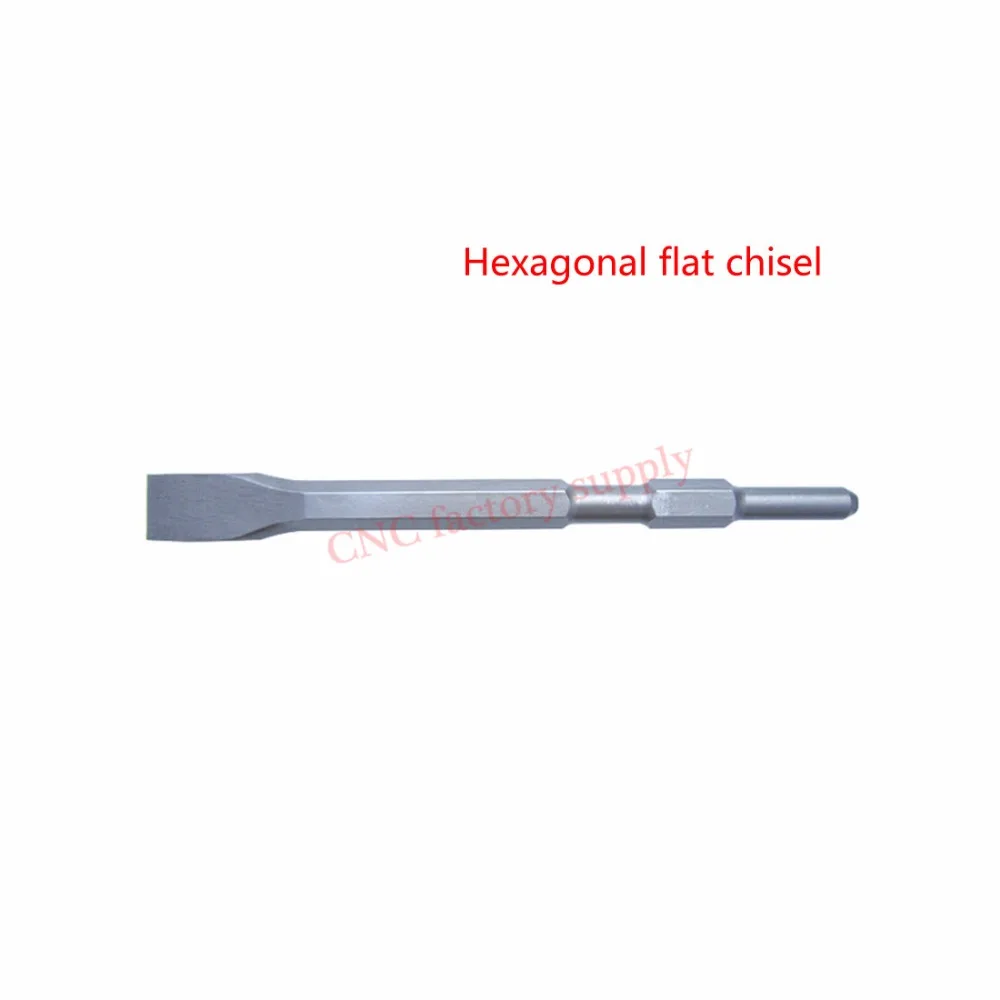 

Carbide Material Pointed Hexagon handle electric Hammer chisel spade drill sharp drill bit for concrete/brick/wall/tile slotting