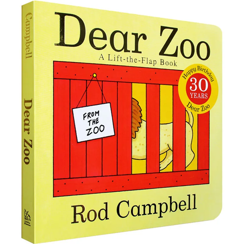 

Dear Zoo :English picture bookboard children's book for children 0-3 age