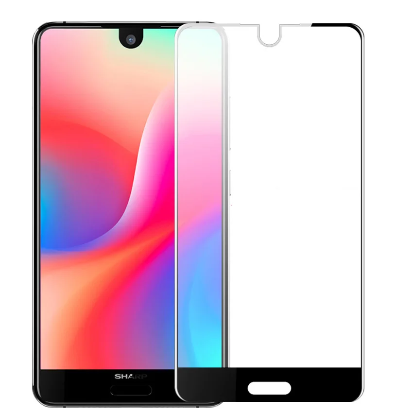 Закаленное стекло с полным покрытием для Sharp Aquos S2 защита экрана 5 дюйма