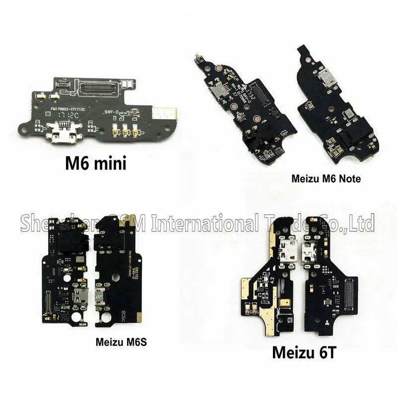 Оригинальная плата зарядного устройства PCB Flex для Meizu M1 M2 M3 M3s M5 M5s M6 Note Mini M6S M6T U10 U20 USB порт разъем док-станция для зарядки