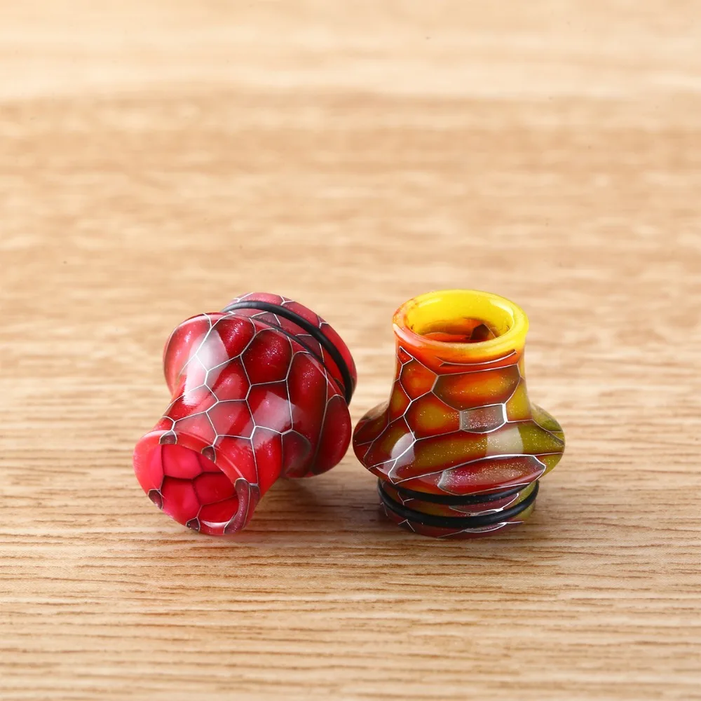 Vulcanee Rose Snake 810 капельный наконечник 528 широкий мундштук для вейпа Prince Mtl