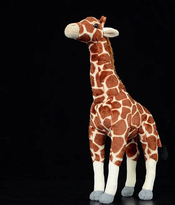 2018 NEW Lovely giraffe figurines African fawn 34 cm plush toys simulation animal | Игрушки и хобби