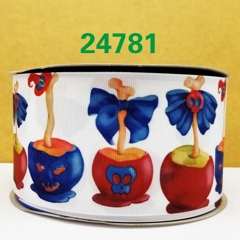 24781 50 ярд Мультфильм Спорт напечатанный grosgrain ленты 24779 - Цвет: 24781
