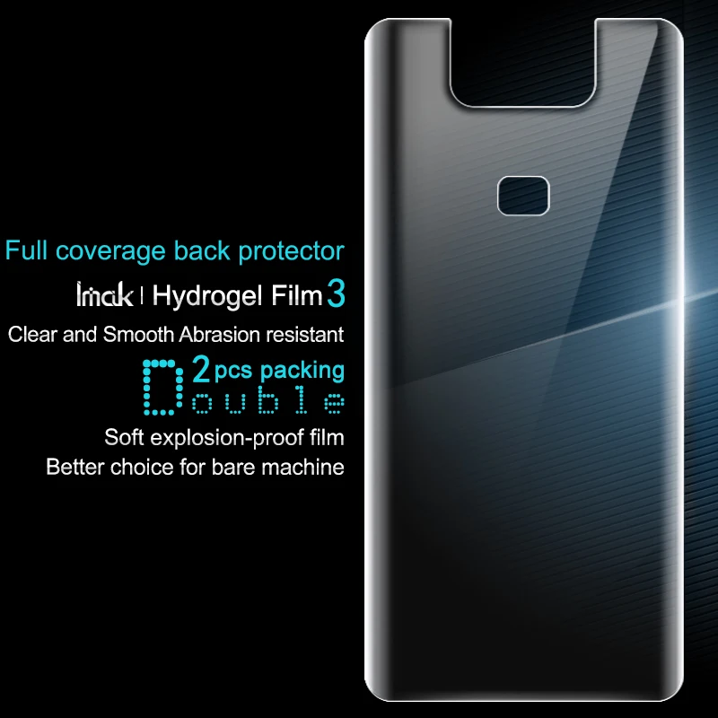 Imak Гидрогелевая пленка для Asus Zenfone 6 ZS630KL Защитная Прозрачная Олеофобная пленка