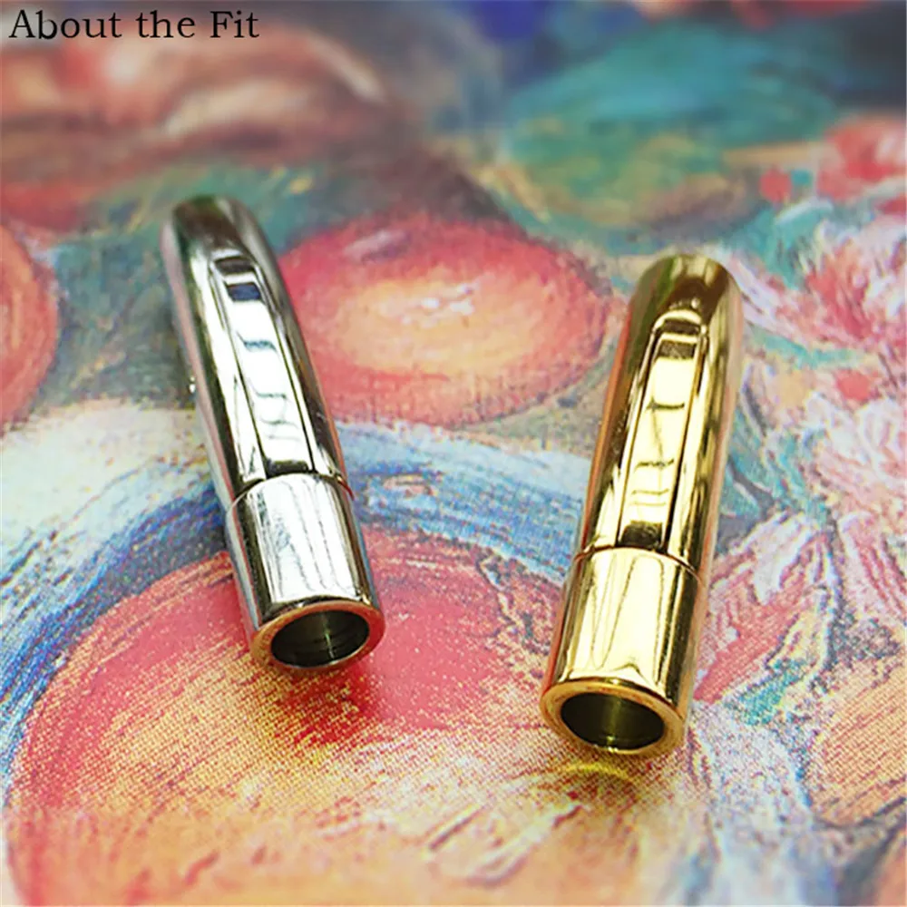 About the Fit 5mm 316L Stainless Steel Buckles End Clasps Necklace Bracelet Findings Jewellery Accessories Connector HandCrafted | Украшения