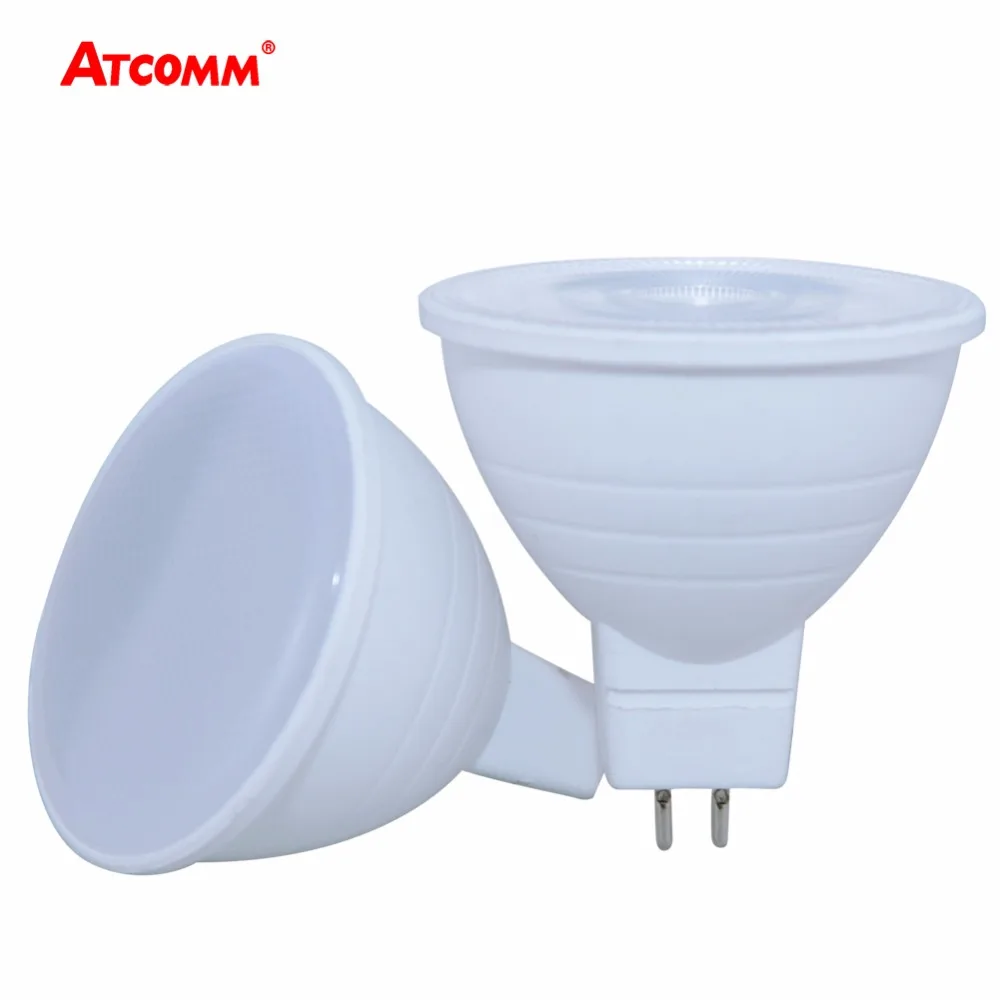 Светодиодная лампочка MR16 7 Вт с высоким люменом GU10 220 В 24 120 Dgree угол луча SMD2835 12