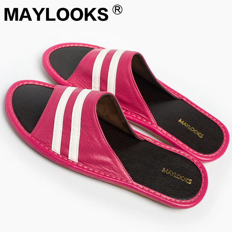 Дамы Шлёпанцы для женщин весной и летом Пояса из натуральной кожи домашние