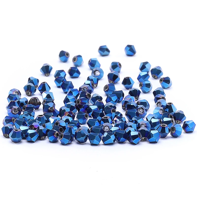 

Austria Crystal Bicone Beads Royal blue Colour 4mm 100pc Austrian Glamour Beads 5301 Czech Loose Crystal Glass Bead S-31