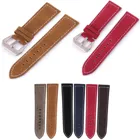 Сменный ремешок для часов, из ПУ кожи, 18 мм, 20 мм, 22 мм, 24 мм
