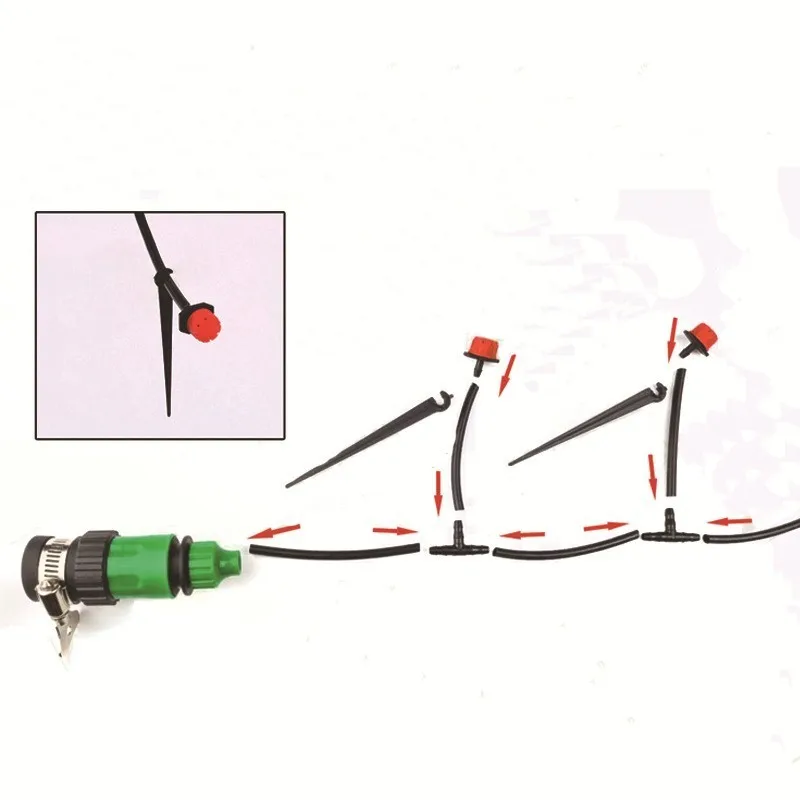 Рукоятка для автоматического полива садового шланга 10 м|Наборы полива| |