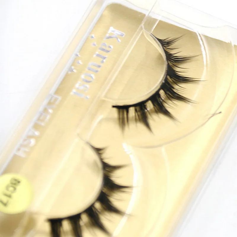 1 пара сверхнатуральных ресниц ручной работы накладные ресницы 3D полосы норковые