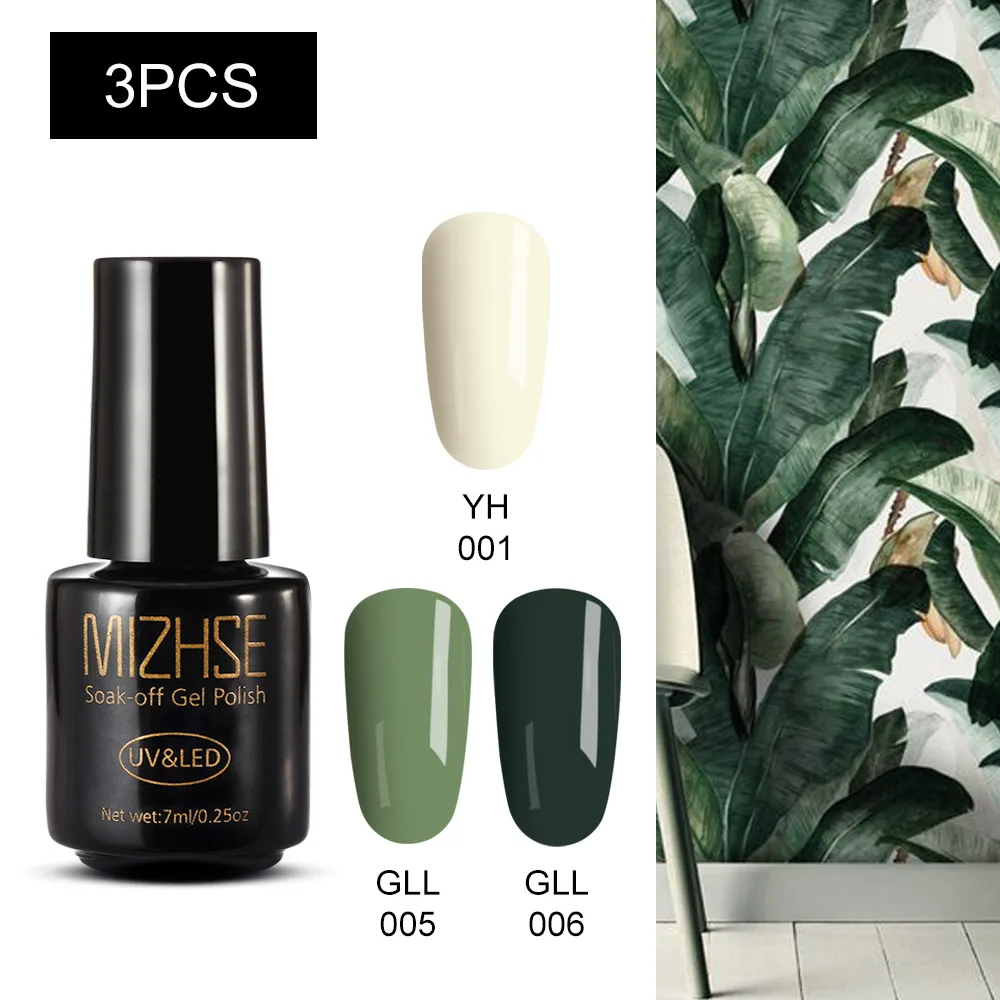 MC-3GELS-05 MIZHSE бренд Лидер продаж Личная гигиена 60 цвета 7,5 мл ужин сверкающих Рождество эффект зеркальных ногтей гель лак - Цвет: MC-3GELS-05