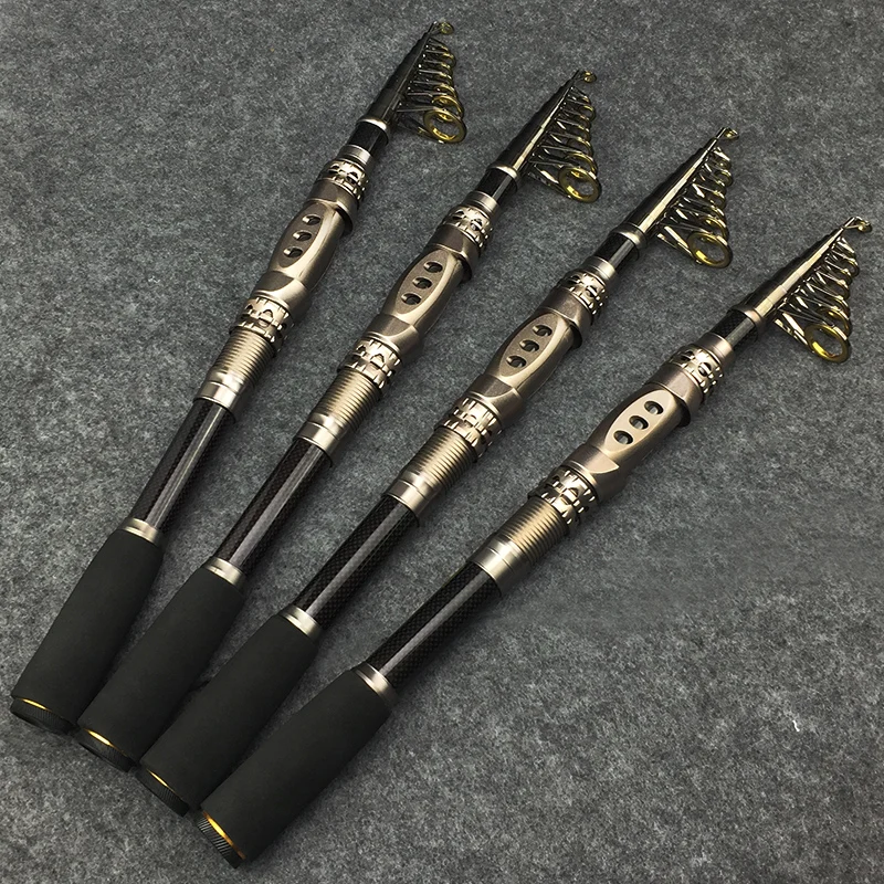 New Carbon Fishing Rod Telescopic Saltwater Tackle Super Hard Pole MC889 | Спорт и развлечения