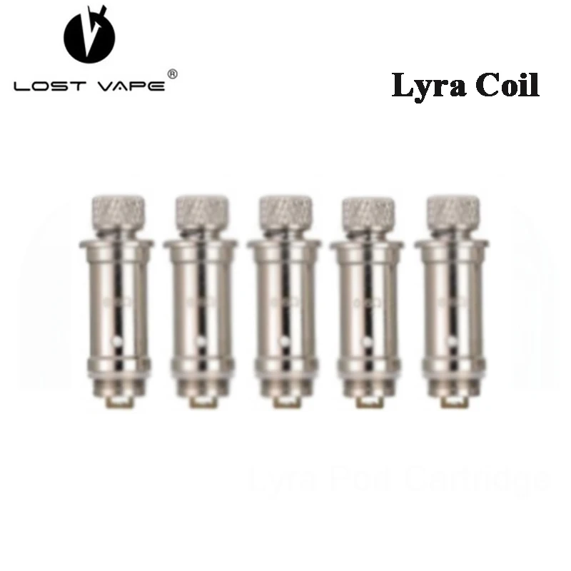 5 шт./лот набор картриджей для электронных сигарет Lost Vape Lyra катушка 0 6ом с сеткой и