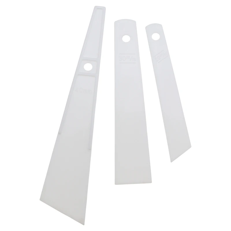 3PCS 1SET 3 шт./компл. инструменты для изготовления кожаных изделий Пластиковая клейкая паста для склеивания бумаги для скрапбукинга книжная карта для переплета инструмент ручной работы подарок для рукоделия - Цвет: 3PCS 1SET