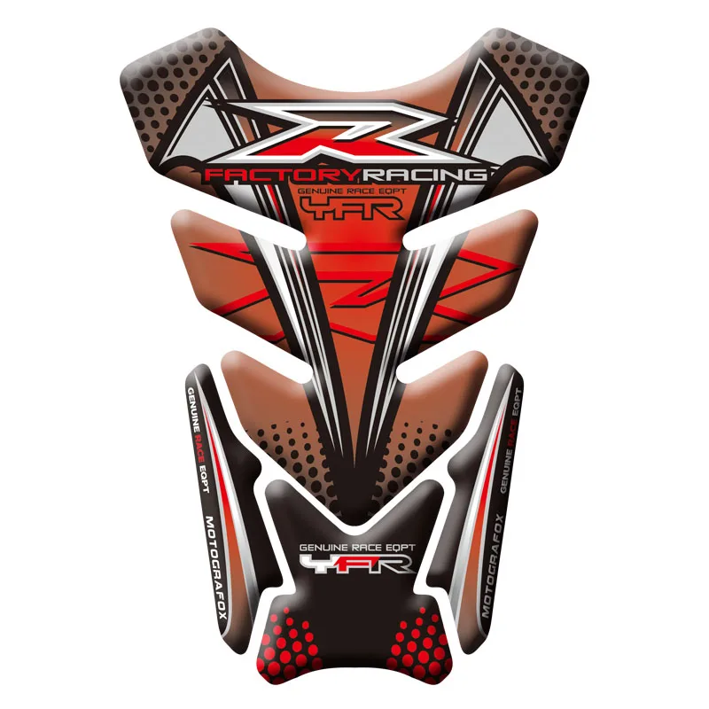 

Motorcycle 3D Fuel Tank Protective Stickers Decals For Yamaha YZF R1 YZF R6 1998-2016 Tank Protective Stickers