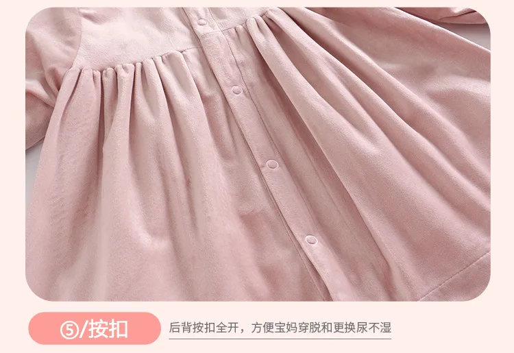 Spring 2019 Pink Red Gold Velvet Princess Baby Girls Dress Toddler Girl Dresses Christmas Kids for | Детская одежда и обувь