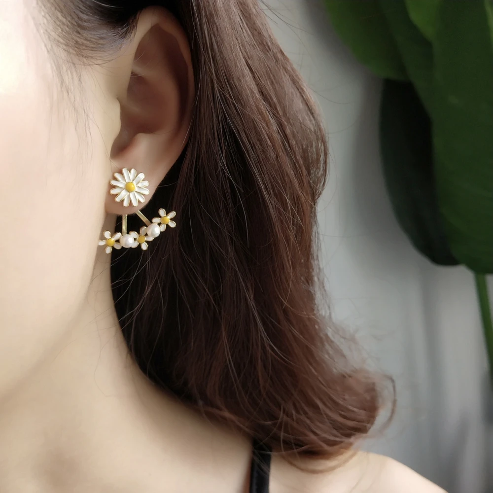 Серьги женские из серебра 925 пробы с жемчугом | Украшения и аксессуары