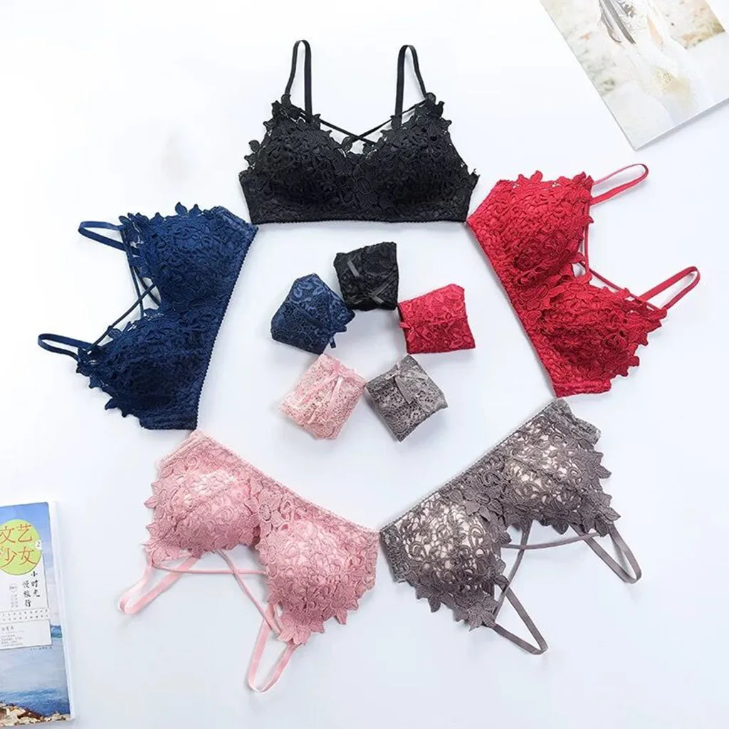 2019 сексуальные женские Купальники Модные кружевные маленькие груди кружева