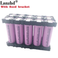 1 10pcs 18650 batteries 3 7v li ion 3300mah 30a 18650vtc7 18650 battery and fixed bracket 18650 holder with splicing bracket
